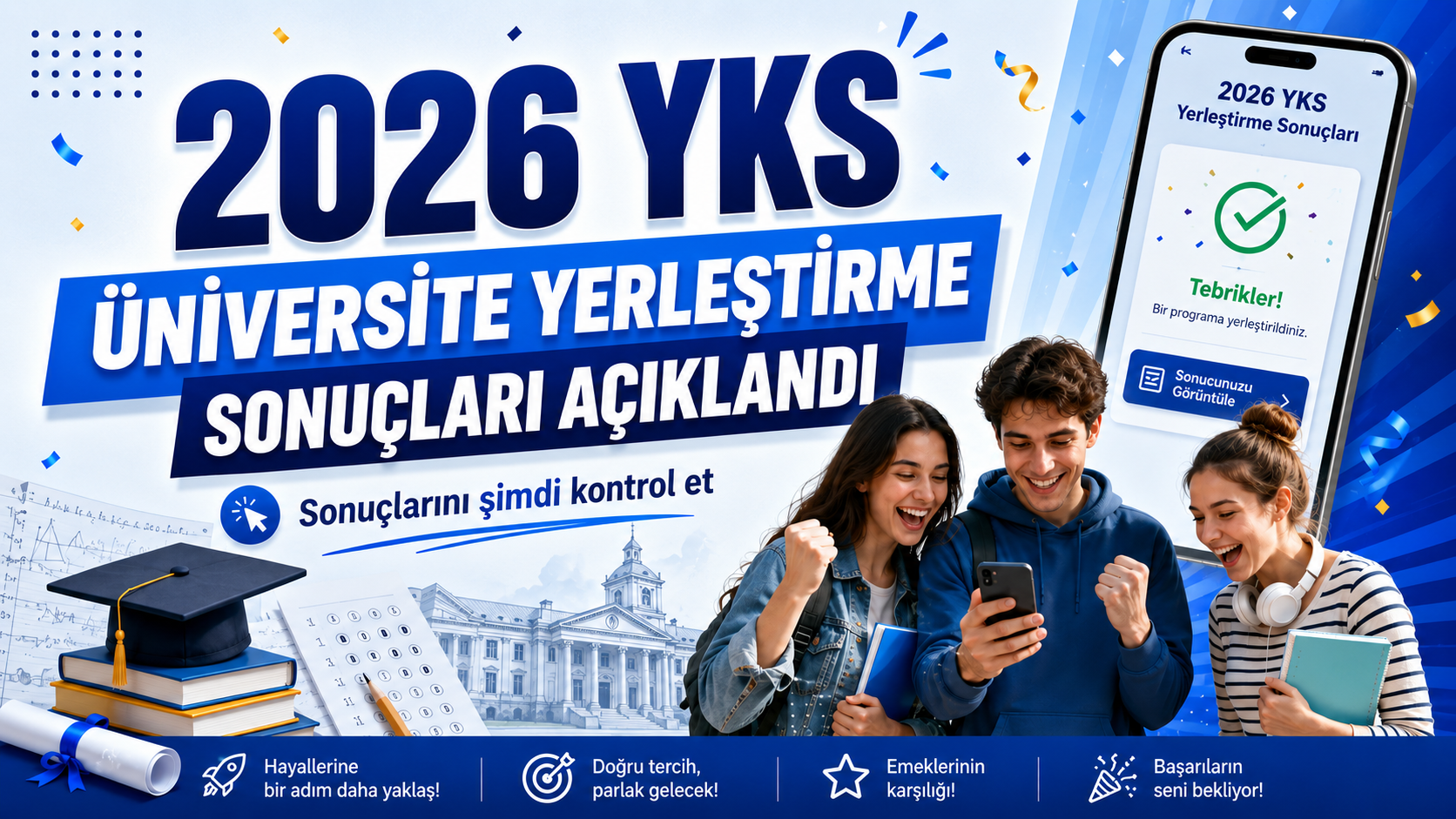 2026 YKS Üniversite Yerleştirme Sonuçları Açıklandı